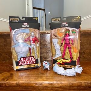 Marvel Legends Boom-Boom & Guardian Wendigo (2019) LOT